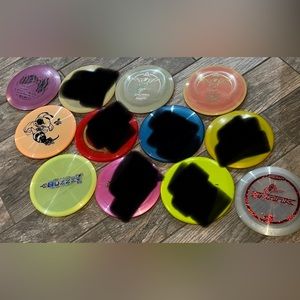 Lot of Disc Golf Discs